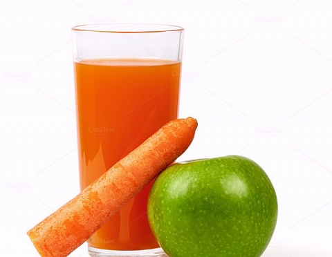 Яблочно-морковный фреш